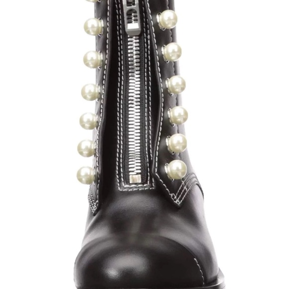 New 3.1 Phillip Lim Women’s Hayett-Lug Sole Boot with Pearls Size 40/9.5 $810 - Picture 3 of 8